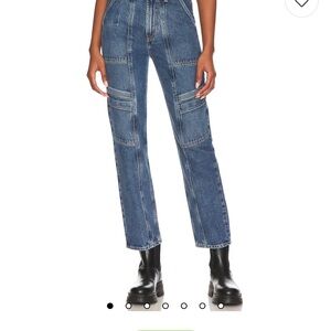 Agolde Indigo Straight Leg Women's Jeans